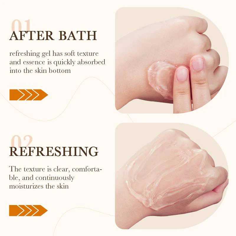 Bioaqua Rice Raw Pulp White Gel Moisturizing Brightening Gel 300g - Image 6