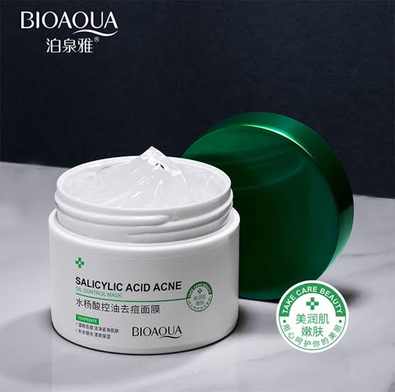 BIOAQUA Salicylic Acid Acne Oil Control Mask 120g - Image 2