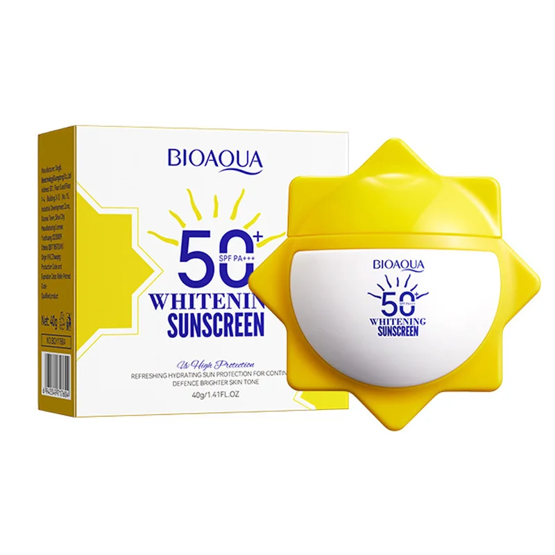 BIOAQUA Brightening Sunscreen SPF50+ PA+++ - UV High Protection - 40g