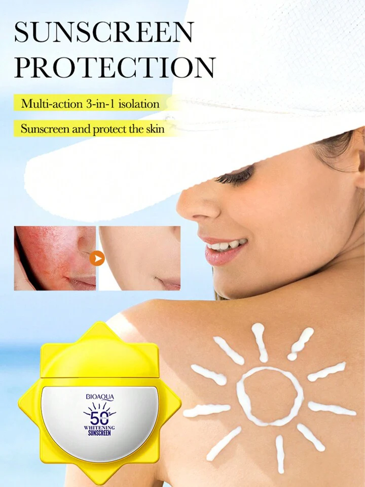 BIOAQUA Brightening Sunscreen SPF50+ PA+++ - UV High Protection - 40g - Image 3