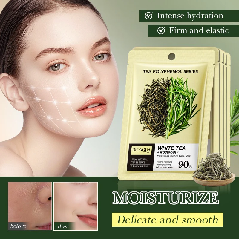 BIOAQUA Tea Polyphenol Series Sheet Mask 25ml - Image 2