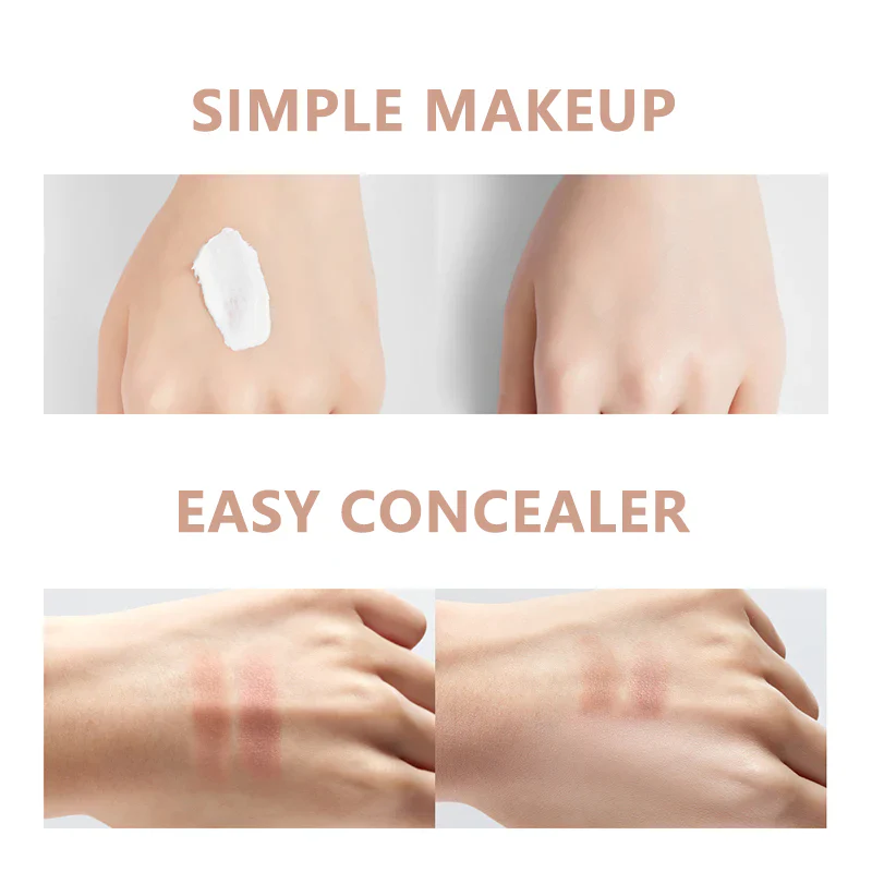 BIOAQUA V7 Lazy Cream - All-in-One Makeup Base & Moisturizer - 50g - Image 4