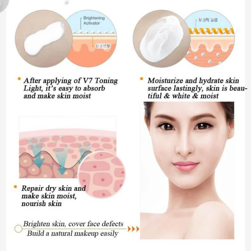 BIOAQUA V7 Hydrating Cream with 7 Vitamins & Collagen 50ml - Image 4