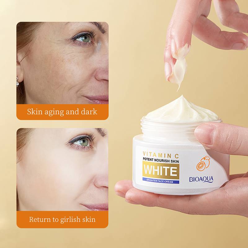 Bioaqua Vitamin C White Brighten Face Cream 50g BQY38456 - Image 4