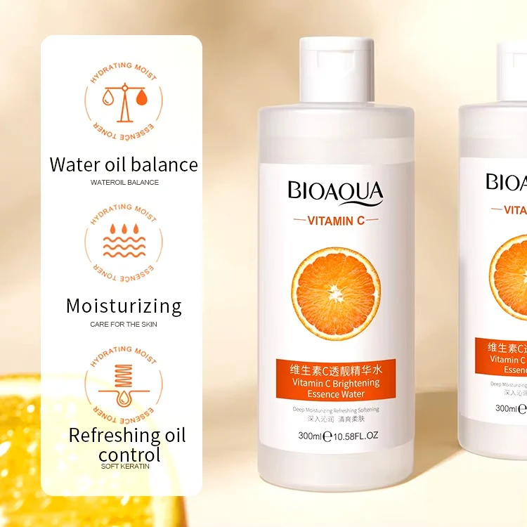 BIOAQUA Vitamin C Skin Brightening Essence Water 300ml BQY89659 - Image 3
