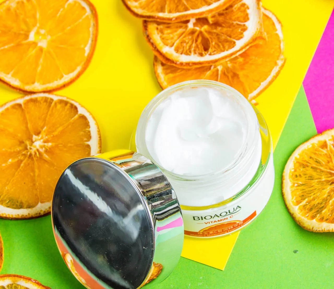 Bioaqua Vitamin C Moisturizing Hydrating Rejuvenating Facial Cream 50g - Image 3