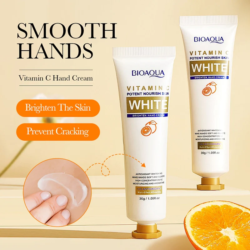BIOAQUA Vitamin C Brightening Hand Cream 30g - Image 3