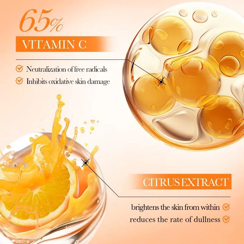 BIOAQUA Vitamin C Skincare Set - 6-Piece Whitening & Antioxidant Kit - Image 4