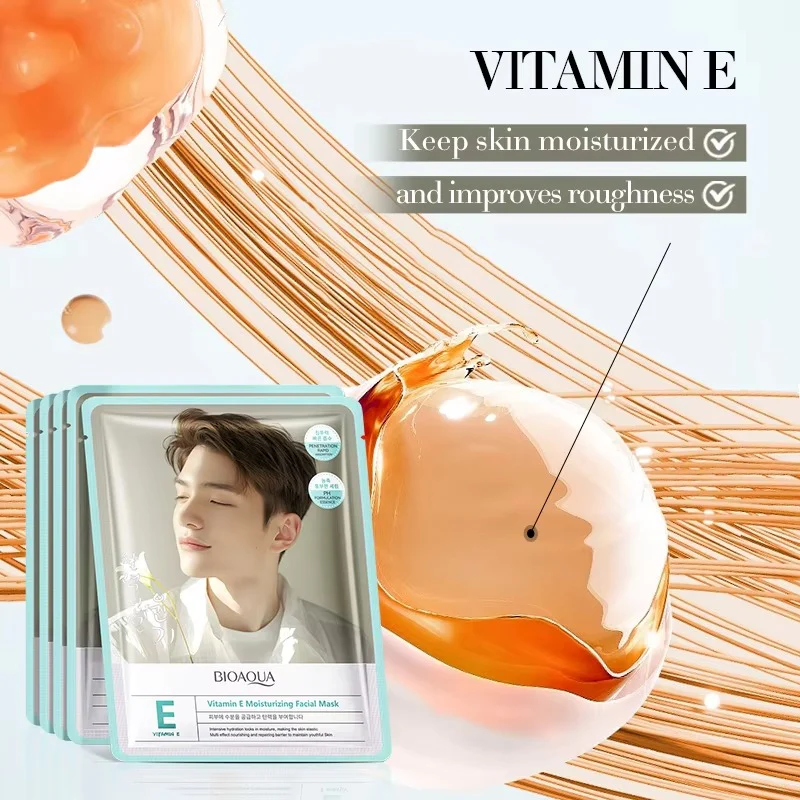 BIOAQUA Vitamin E Moisturizing Facial Sheet Mask - Image 2