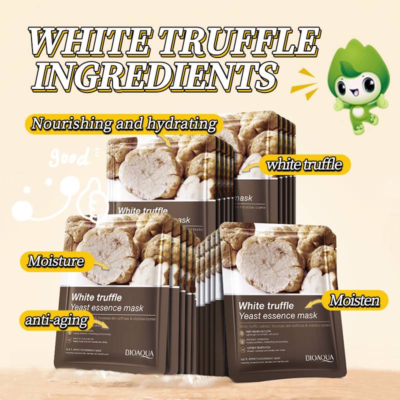 BIOAQUA White Truffle Yeast Essence Moisturizing Facial Sheet Mask - Image 4