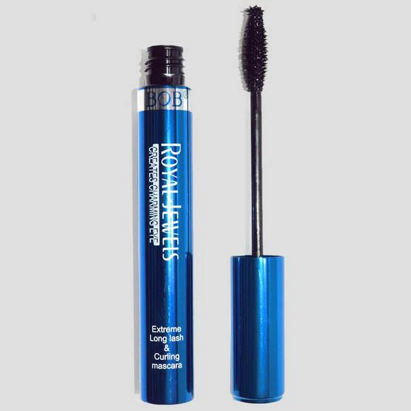 BOB Royal Jewels Blue Crystal Volume and Curled Waterproof Mascara - Image 3