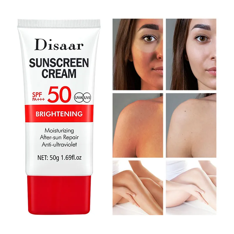 Disaar Brightening Sunscreen SPF 50+ PA+++ - Kojic Acid - 50g - Image 3
