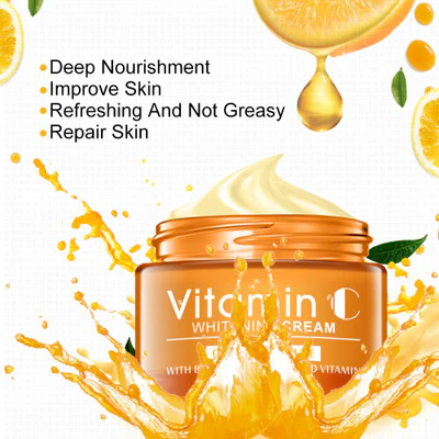 DISAAR Skin Care Moisturizing Whitening Vitamin C Face Cream - Image 3