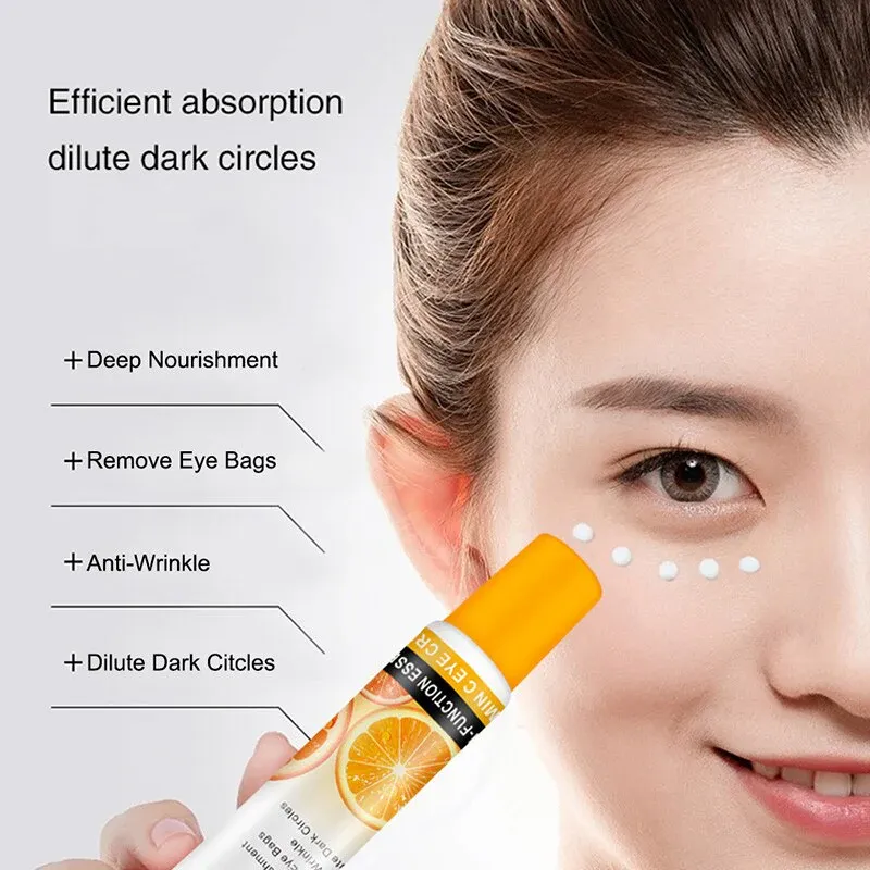 DISAAR Vitamin C Eye Cream - Anti-Aging & Dark Circle Care - 25g - Image 5