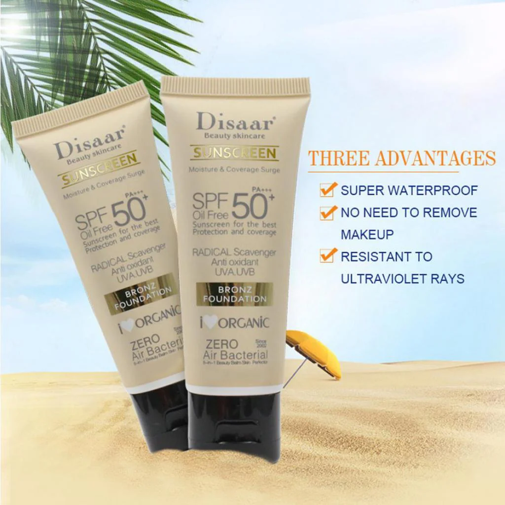 Disaar Sunscreen Foundation SPF 50+ PA+++ - Image 3