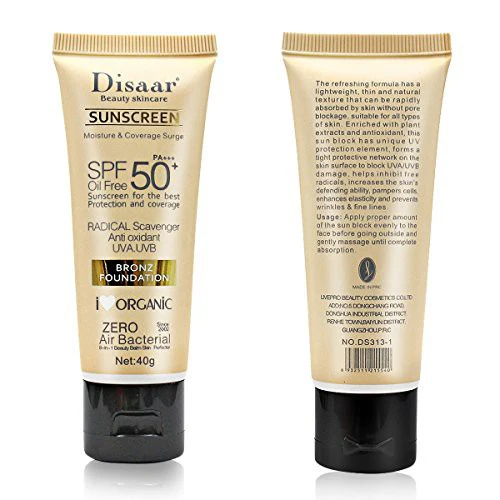 Disaar Sunscreen Foundation SPF 50+ PA+++ - Image 4