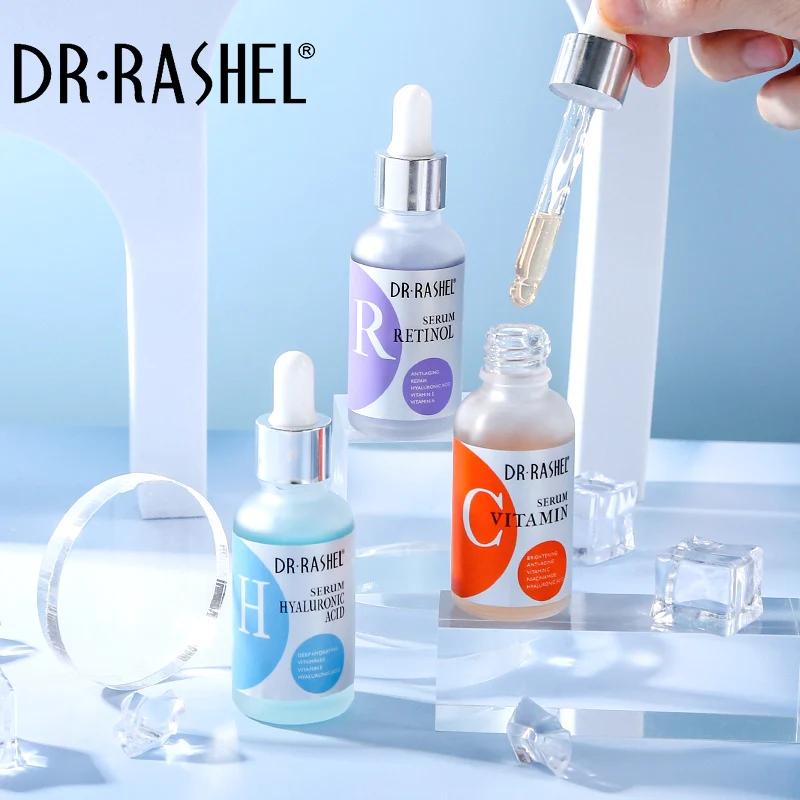 DR RASHEL Vitamin C Serum Set - 3-Piece Anti-Aging Care - Image 3