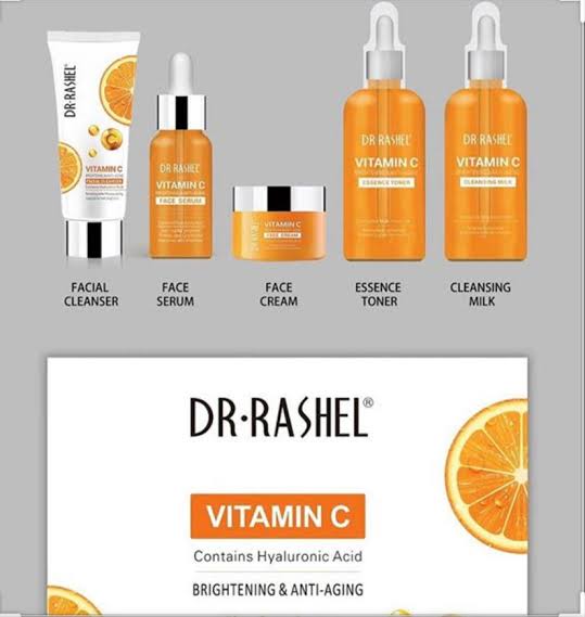 DR RASHEL Vitamin C Brightening and Anti Aging Skin Care Set - Image 3