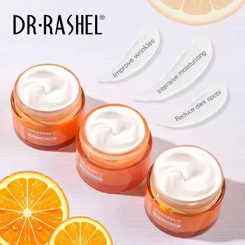 Dr Rashel Pack of 2 Vitamin C Brightening & Anti Aging Day And Night Cream - Image 4