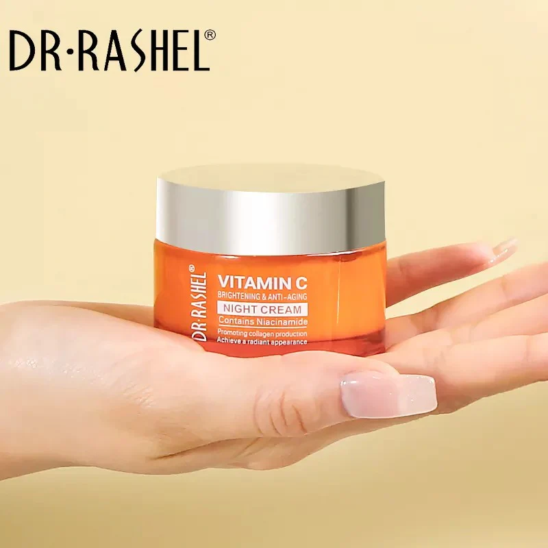 Dr Rashel Vitamin C Brightening & Anti Aging Night Cream DRL-1511 50G - Image 3