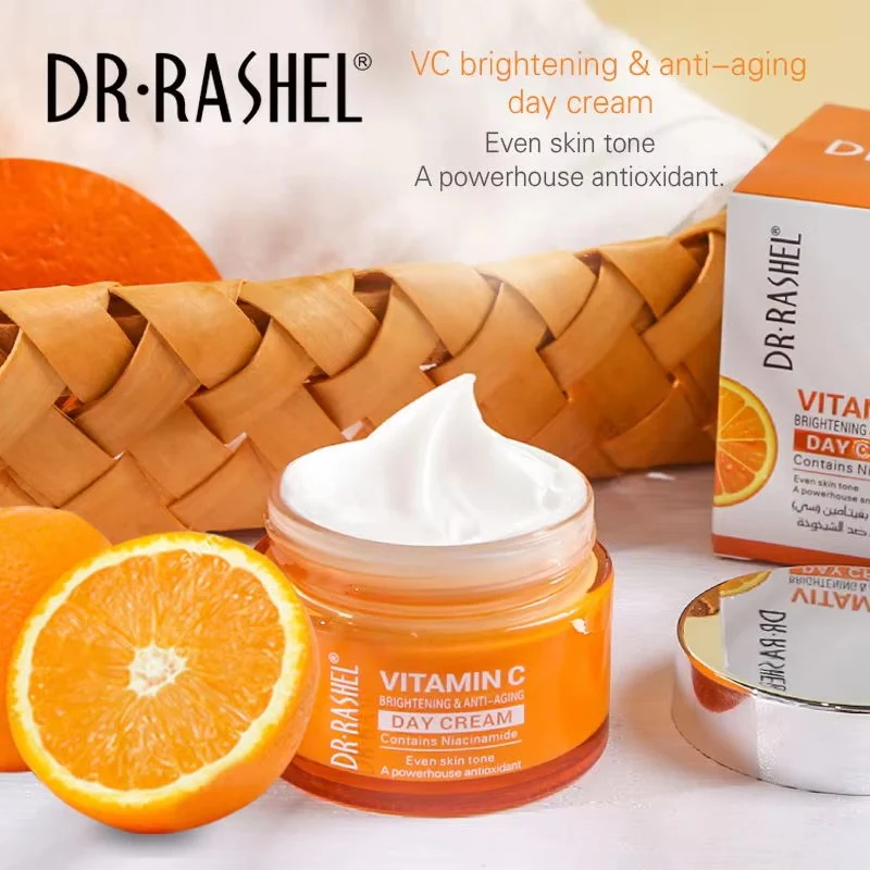Dr Rashel Vitamin C Brightening & Anti Aging Night Cream DRL-1511 50G - Image 5