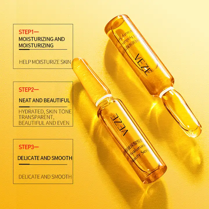 ETAE Yeast Hyaluronic Acid Radiant Essence Ampoule - 2ml × 60 Vials - Image 3