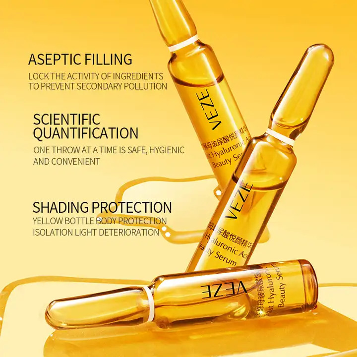ETAE Yeast Hyaluronic Acid Radiant Essence Ampoule - 2ml × 60 Vials - Image 4