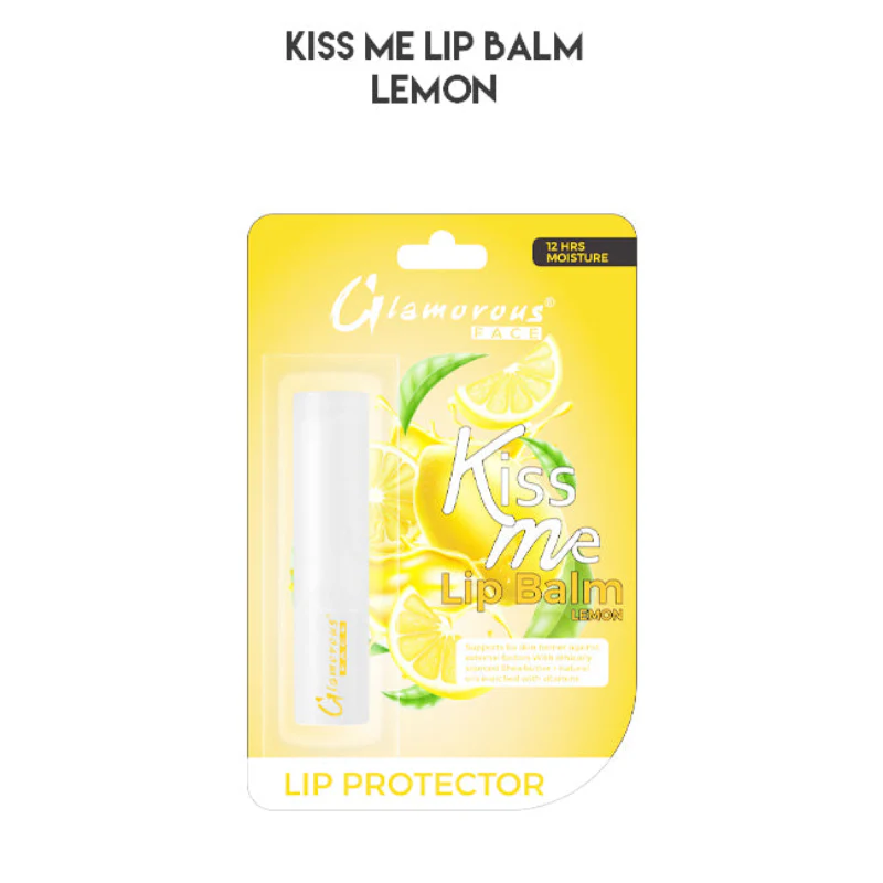 Glamorous Face Kiss Me Lip Balm - 12-Hour Moisture & Lip Protection - Image 3