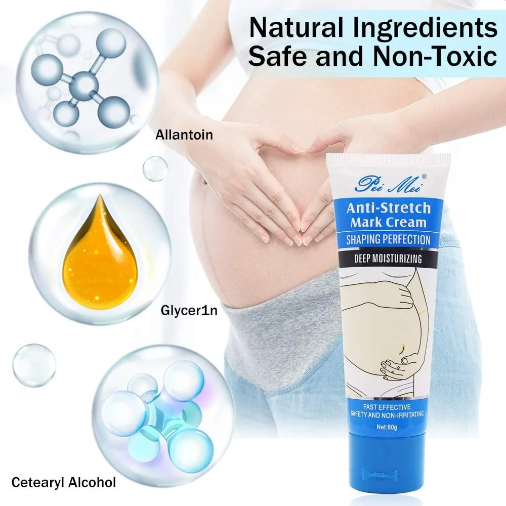 Guanjing Stretch Mark Remover Anti Stretch Mark Cream 80gm - Image 4