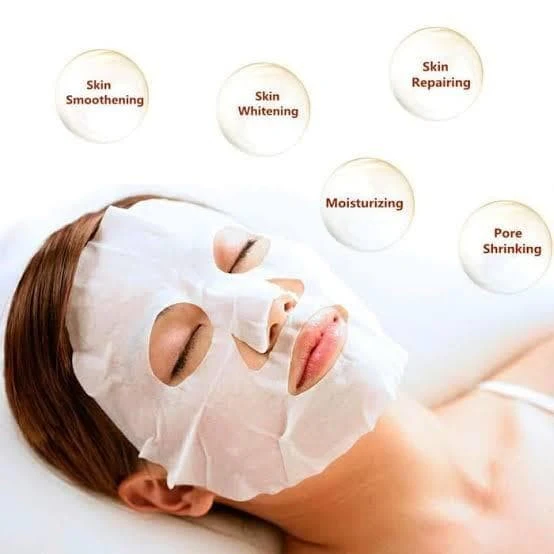 HCHANA Snail Moisturizing & Smoothing Face Sheet Mask 30g - Image 3