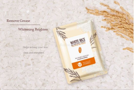 ROREC White Rice Nourishing & Moisturizing Face Sheet Mask 30g - Image 3