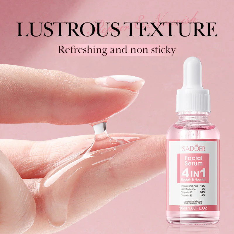 Sadoer 4 IN 1  Repair and Nourish Facial Serum 30ml - Image 4
