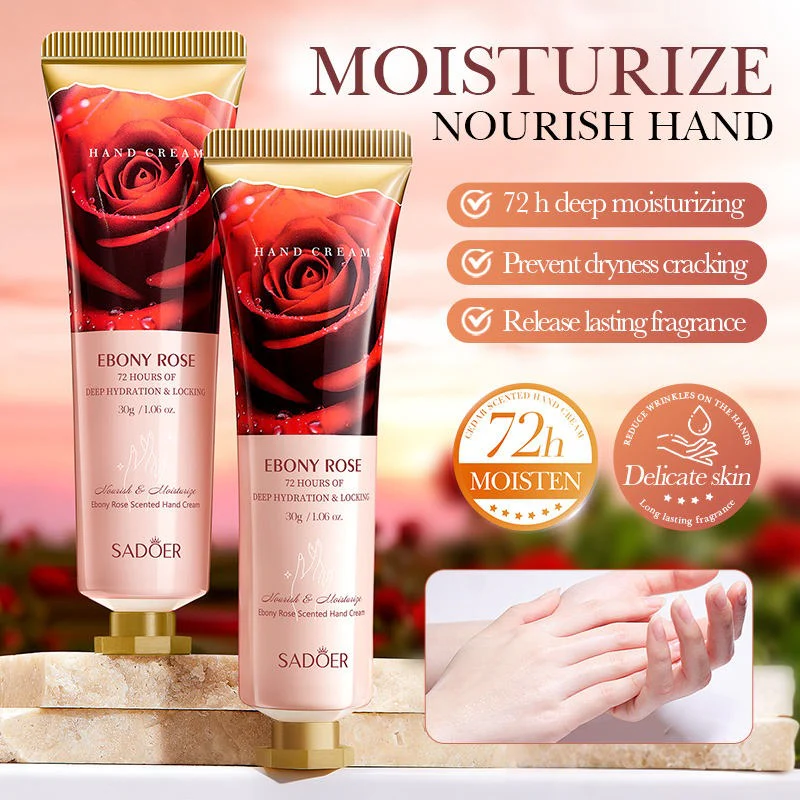 SADOER 72H Deep Moisturizing Hand Cream Trio – 3 Luxury Fragrances - Image 3