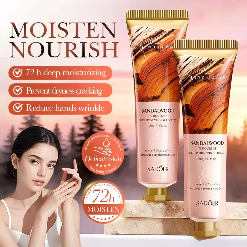 SADOER 72H Deep Moisturizing Hand Cream Trio – 3 Luxury Fragrances - Image 5