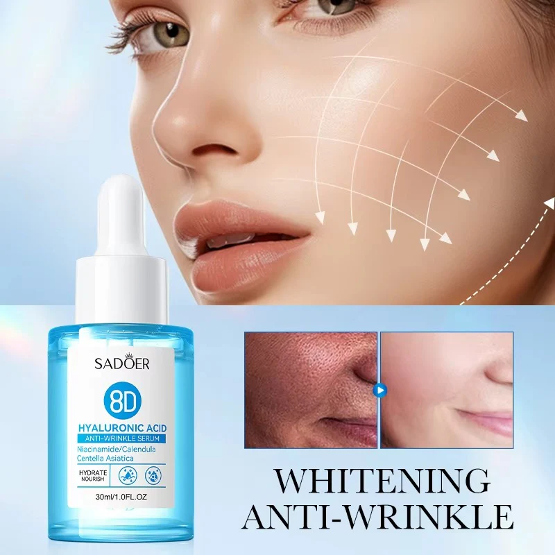 SADOER 8D Hyaluronic Acid Anti-Wrinkle Serum – 30ml - Image 6