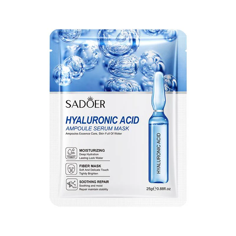 SADOER Pack of 3 Ampoule Serum Facial Sheet Mask - Image 6