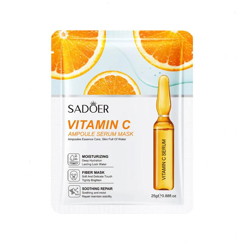 SADOER Pack of 3 Ampoule Serum Facial Sheet Mask - Image 7