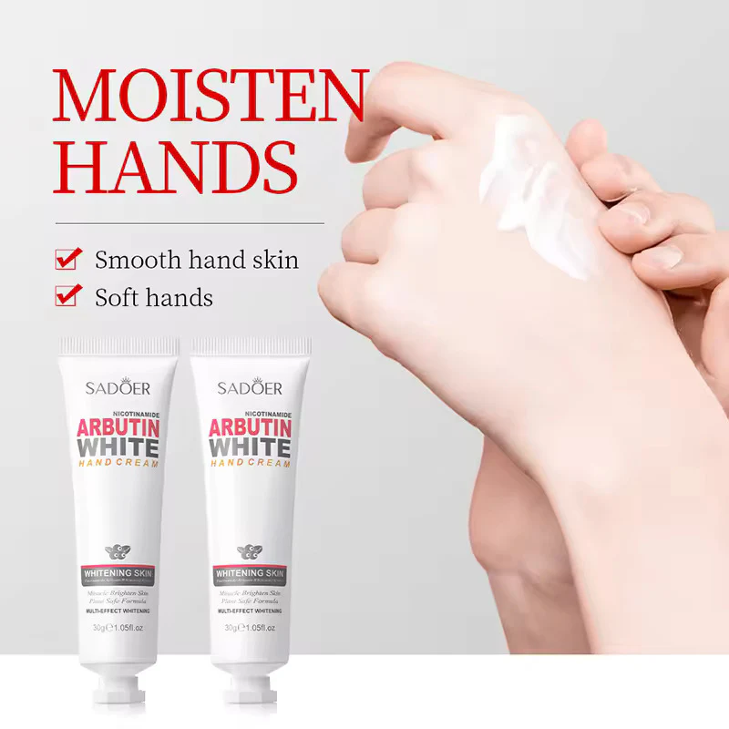 Sadoer Nicotinamide Arbutin White Hand Cream 30g - Image 6