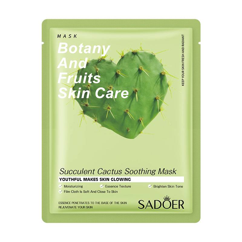 SADOER Pack of 8 Botany And Fruits Brightening Hydrating Moisturizing Facial Mask - Image 6