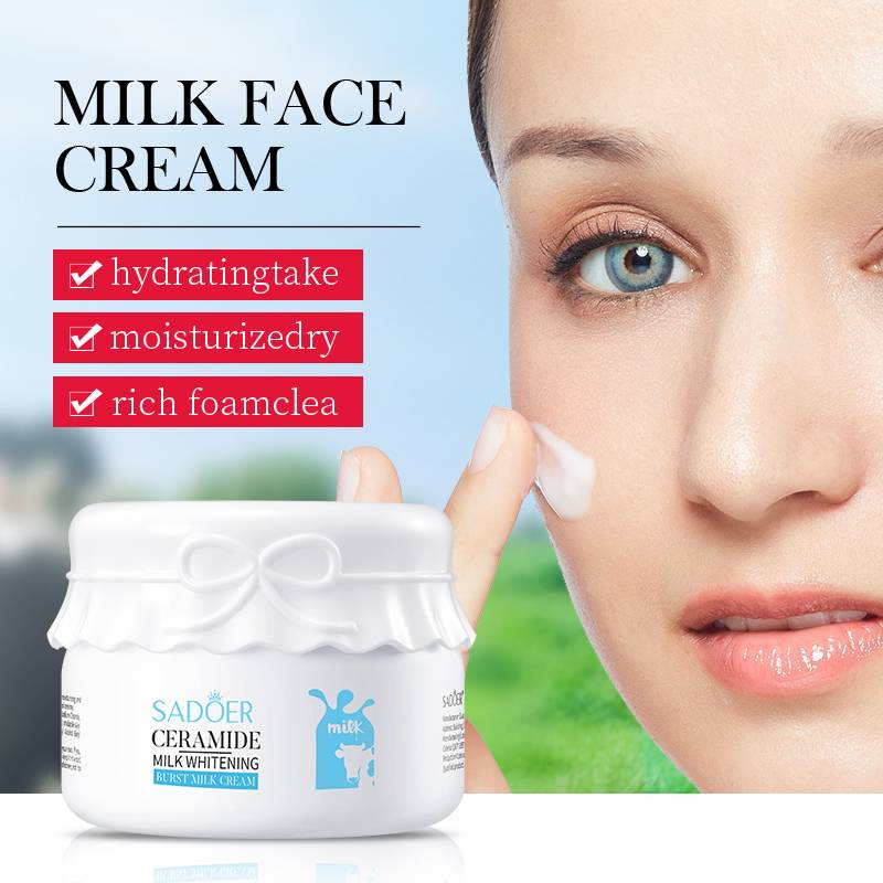 Sadoer Ceramide Whitening Burst Milk Moisturizing Face Cream 120g - Image 5