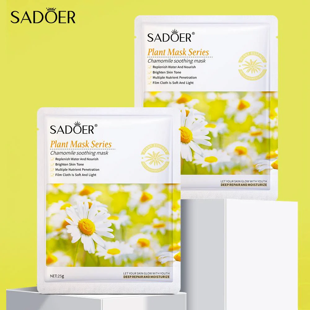 SADOER Chamomile Soothing Face Sheet Mask - Image 2