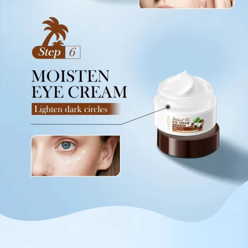 SADOER Coconut Oil 6-Piece Skincare Set | Complete Hydration & Nourishment - Image 13