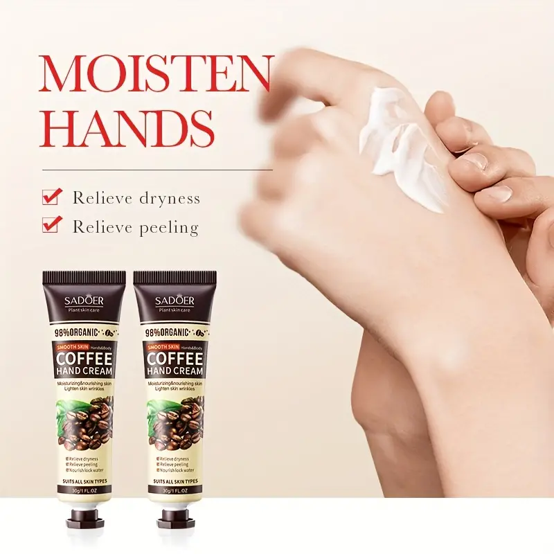 Sadoer Coffee Moisturizing Hand Cream 30g - Image 4
