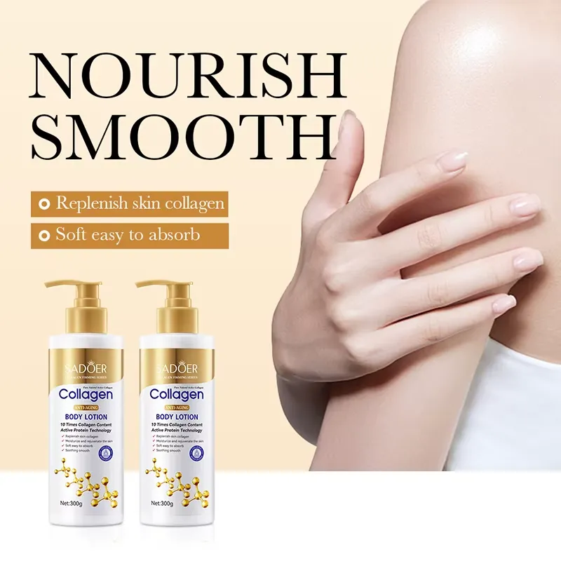 SADOER Collagen Anti-Aging Body Lotion - 300g - Image 3