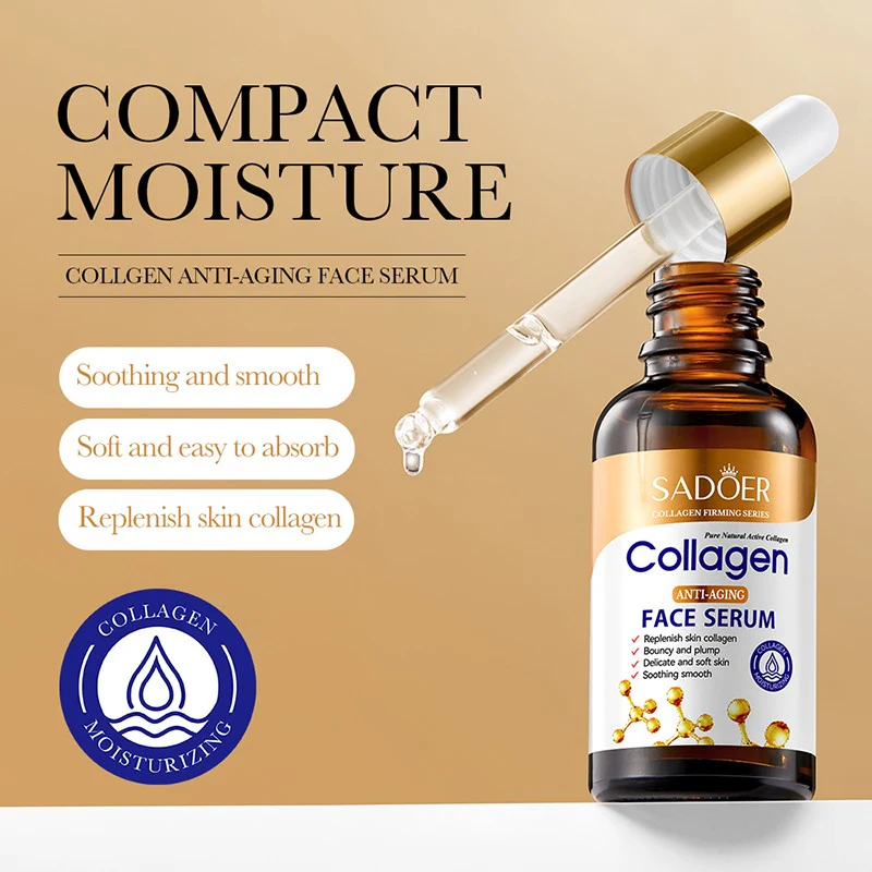 SADOER Collagen Anti-Aging Serum - Firming & Moisturizing - 30ml - Image 3