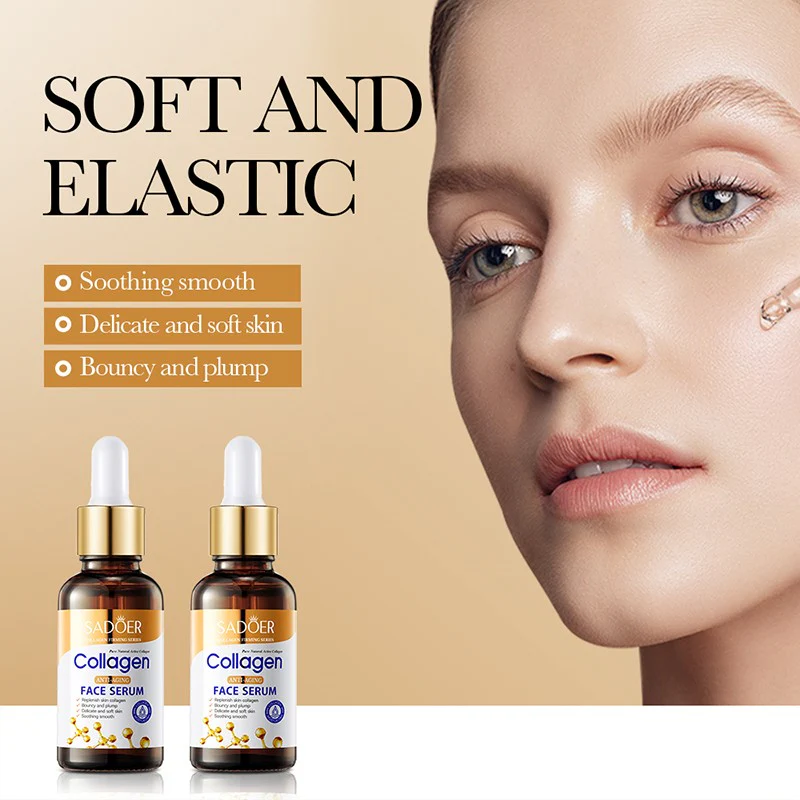SADOER Collagen Anti-Aging Serum - Firming & Moisturizing - 30ml - Image 4