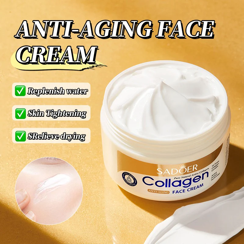 Sadoer Collagen Anti-Aging Brightening Face Cream 100g - Image 3
