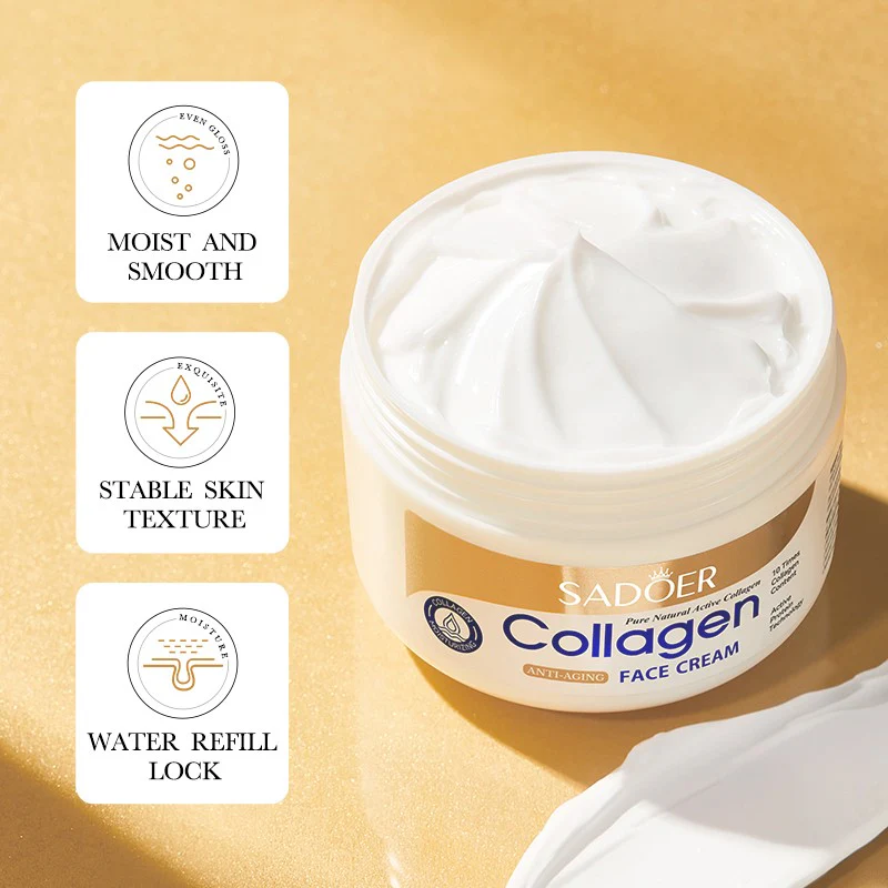 Sadoer Collagen Anti-Aging Brightening Face Cream 100g - Image 6
