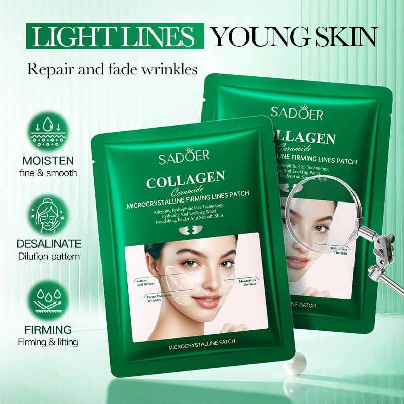 SADOER Collagen Ceramide Microcrystalline Firming Lines Patch 6g - Image 3