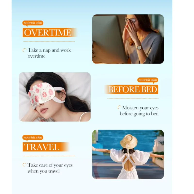 SADOER Grapefruit Steam Eye Mask - for Eye Fatigue & Dryness - Image 3